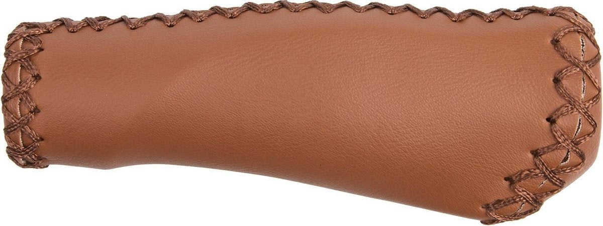 M-wave Handvatten Ergonomic 125 Mm Kunstleer Bruin Per Set