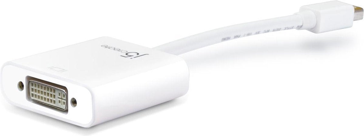 j5 create Mini DisplayPort naar DVI adapter - Wit