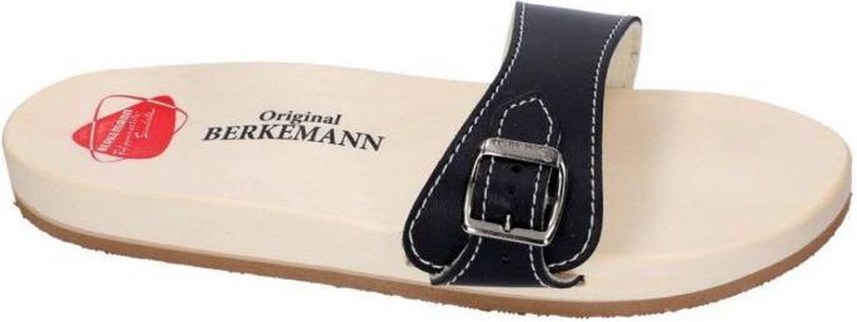 Berkemann -Dames -  zwart - slippers & muiltjes - maat 37½