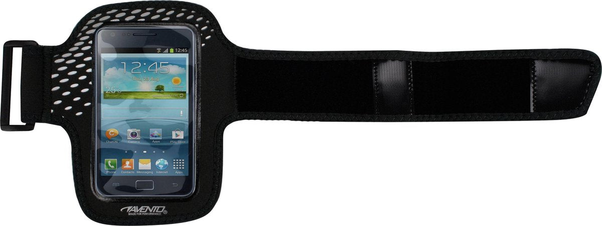 Avento Sportarmband Amy - Smartphone - Zwart