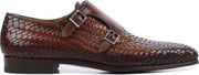 Magnanni Mannen Leren Gespschoenen / Herenschoenen / Instapper 22016 - Cognac - Maat  43.5