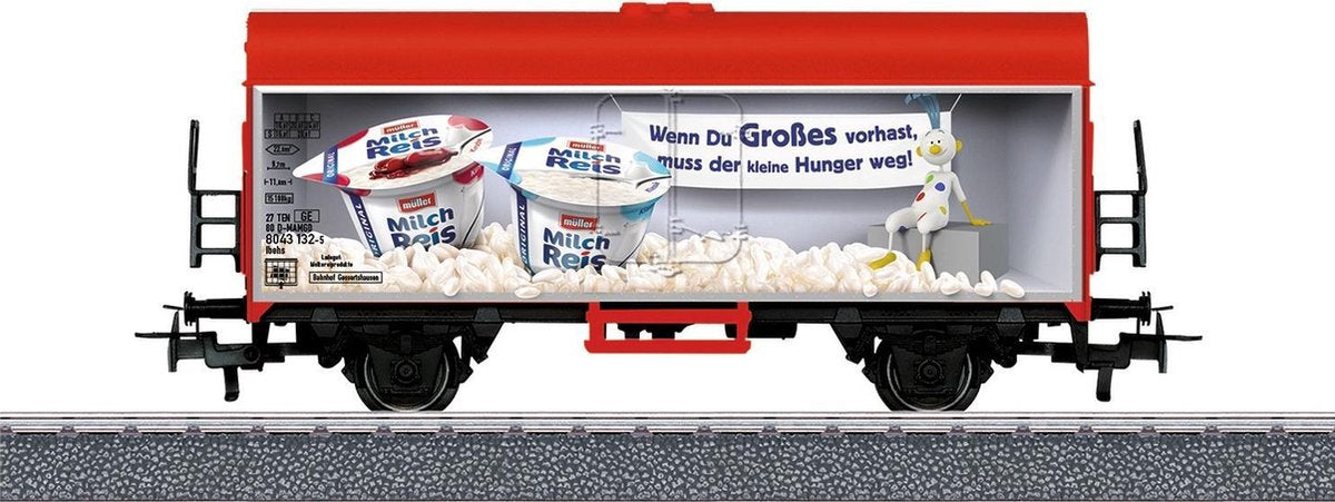 Märklin 44217 H0 koelwagen Müller Milchreis