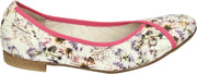 Donna Carolina 43.170.186 - Volwassenen Ballerinaschoenen - Kleur: Wit/beige - Maat: 42