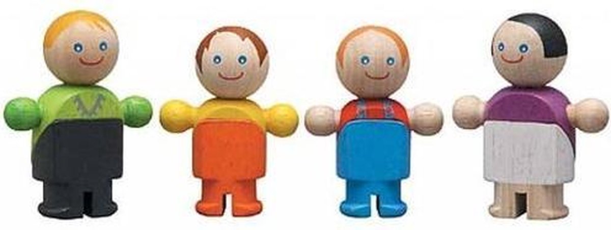 PlanToys Het gewone Poppenhuisgezin