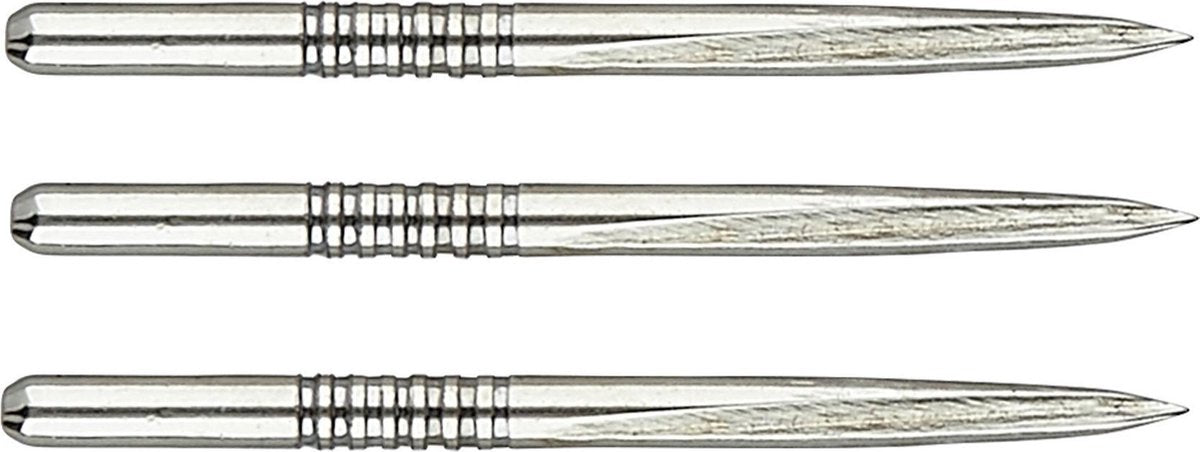 Unicorn Volute Steeltip Dartpunten 36 Mm 7 Grooves Zilver