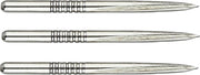 Unicorn Volute Steeltip Dartpunten 36 Mm 7 Grooves Zilver