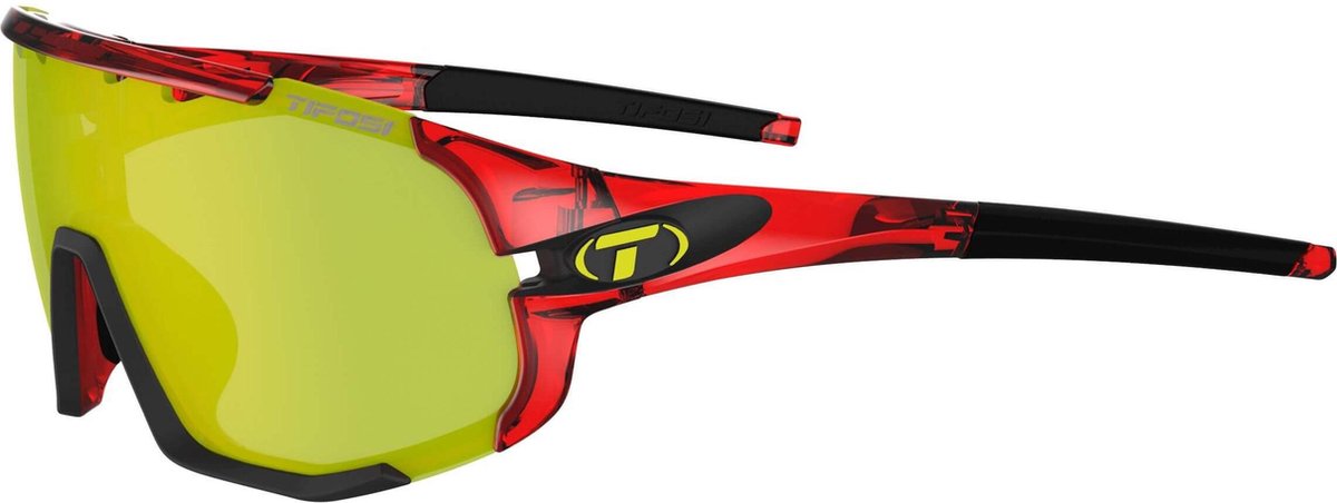 Tifosi Sledge Fietsbril - Crystal rood