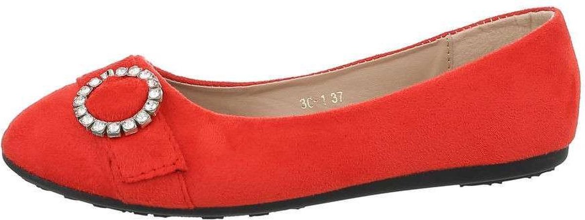 Ballerina's rood maat 37