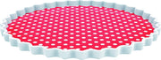 Zak!Designs Gebaksbord Dotty - Rond - Ø 20 cm - Fuchsia