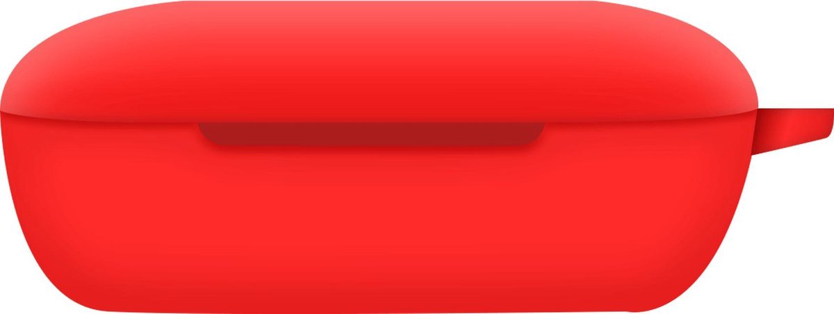 OnePlus Buds Z case - Siliconen - Rood - OnePlus Buds z hoesje