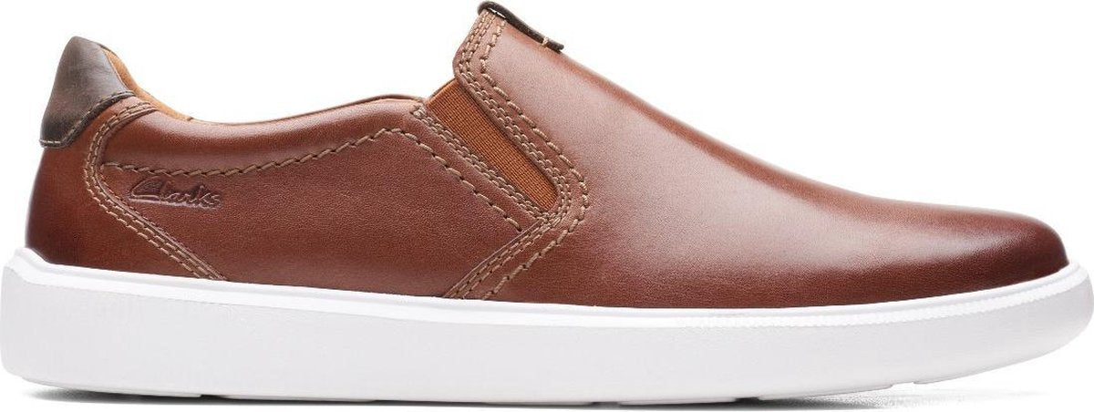 Clarks - Heren schoenen - Cambro Step - G - dark tan leather - maat 42