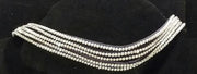 halsband met strass strengen