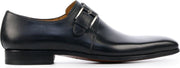 Magnanni Mannen Leren Gespschoenen / Herenschoenen / Instapper 16608 - Zwart - Maat  45