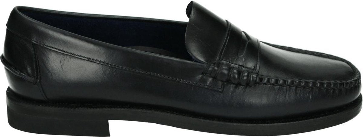 Sebago CLASSIC DAN WAXY 7000310 - Volwassenen Instappers - Kleur: Blauw - Maat: 46