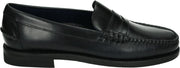 Sebago CLASSIC DAN WAXY 7000310 - Volwassenen Instappers - Kleur: Blauw - Maat: 46