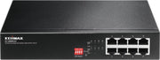Edimax ES-1008PH V2 Fast Ethernet Switch met 8 poorten - 4x Power over Ethernet (PoE+) / zwart