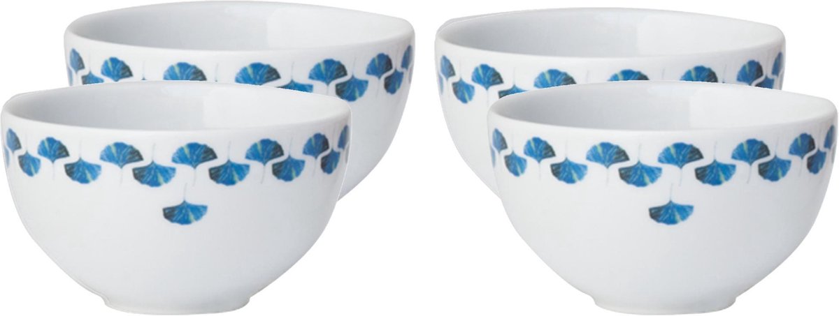4 x Kom klein 10 cm Gingko Love