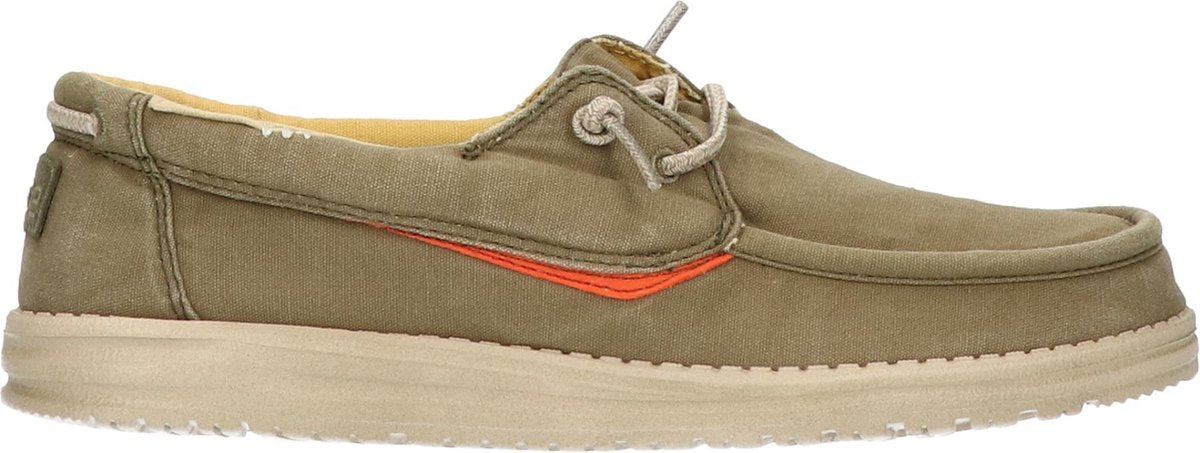 HEYDUDE Welsh Heren Instappers Washed Sage maat 41