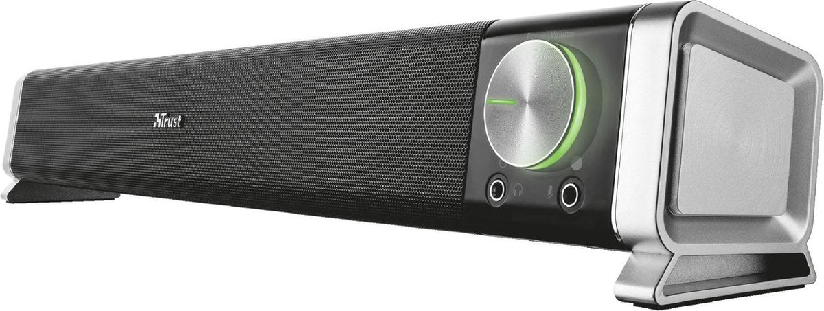Trust Asto - Soundbar PC Speaker - Met volumeregeling - Zwart