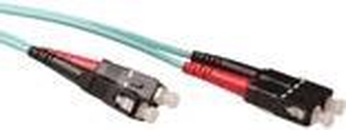 ACT 10 meter LSZH Multimode 50/125 OM3 glasvezel patchkabel duplex met SC connectoren RL3610