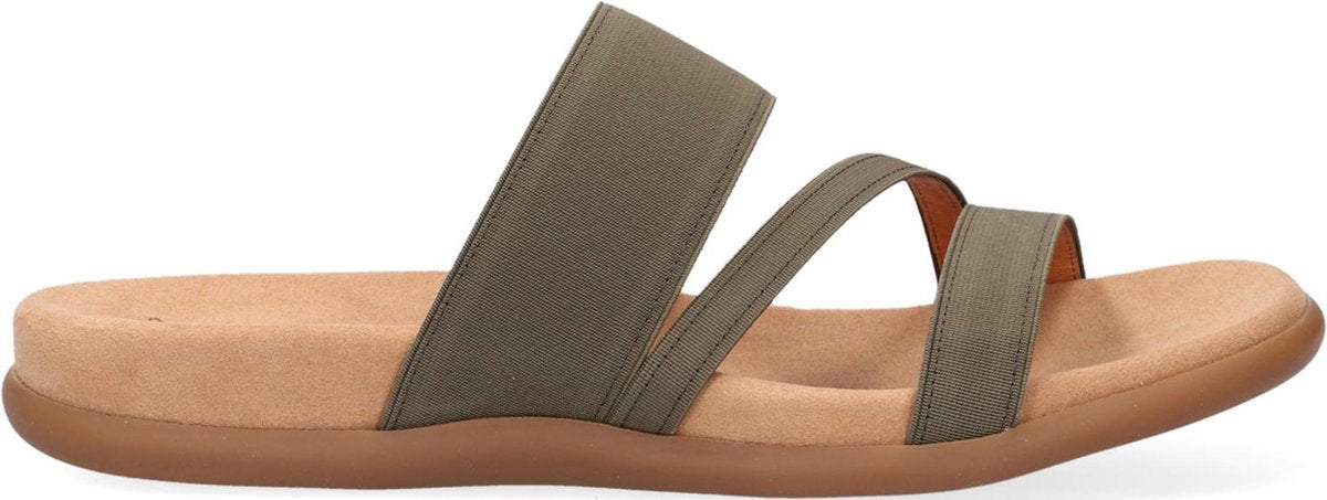 Gabor Slippers groen - Maat 40