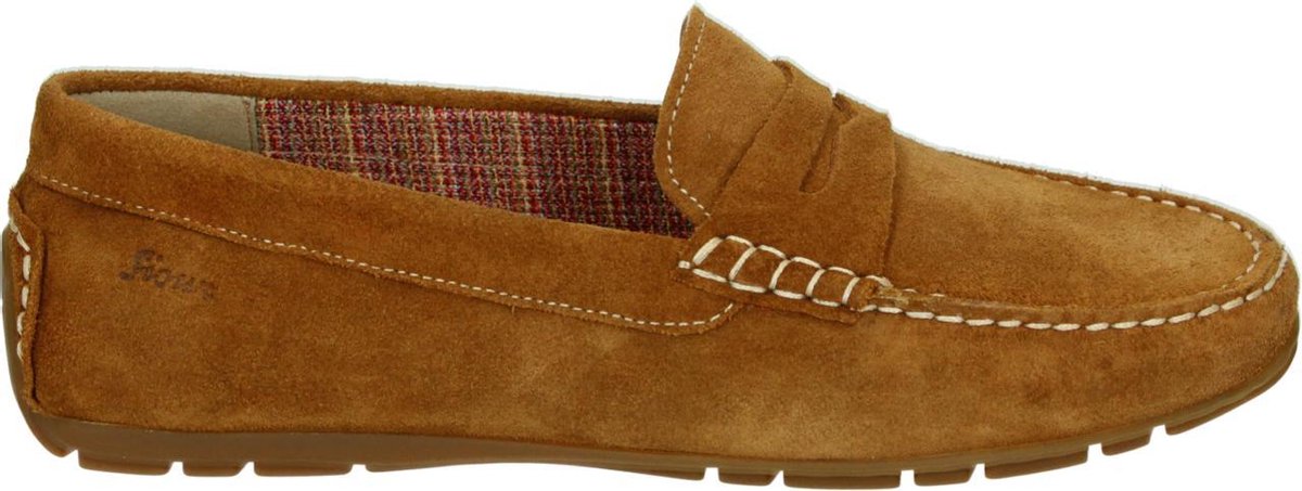 Sioux CARMONA-700 - Volwassenen Instappers - Kleur: Cognac - Maat: 38