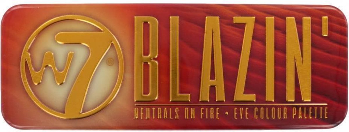 W7 Blazin' Neutrals On Fire Oogschaduw Palette