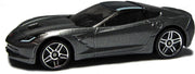 Bburago CHEVROLET CORVETTE STINGRAY 2014 grijs metalic schaalmodel 1:43