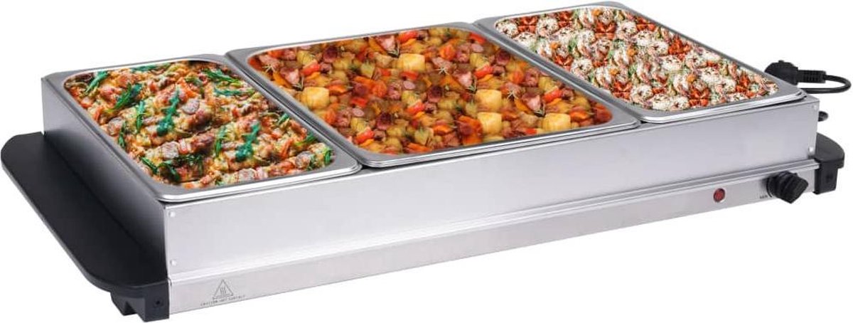 Buffetwarmer 400 W 2x2
