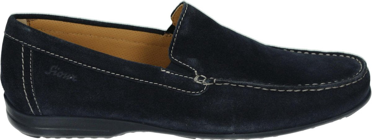 Sioux GION-H - Volwassenen Instappers - Kleur: Blauw - Maat: 42.5