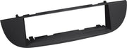 1-DIN Paneel Fiat 500 - 2007-2015 Kleur: Zwart