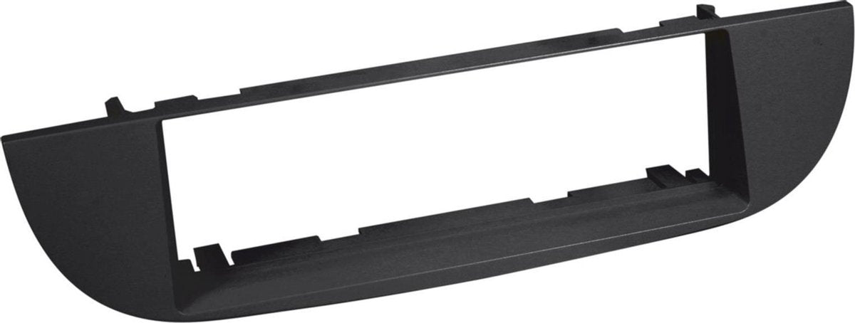 1-DIN Paneel Fiat 500 - 2007-2015 Kleur: Zwart