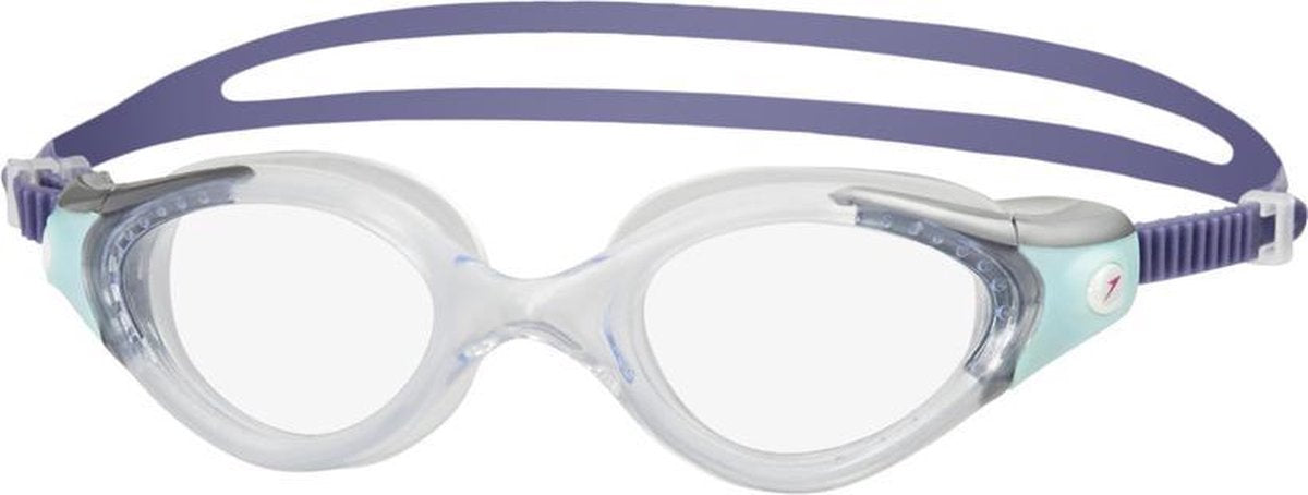 Speedo Female Futura Biofuse Flexiseal Dames Zwembril  - Paars - Maat One Size