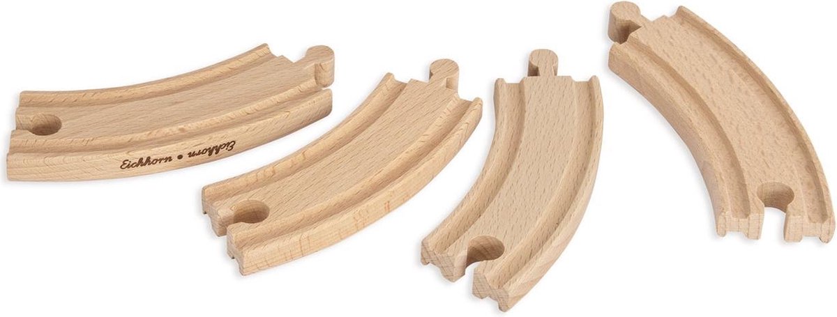 Eichhorn 4 stuks gebogen rails