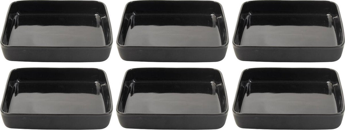 Vierkant Schaaltje 16x16cm Table Tales Gracieux - set 6 stuks