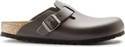 Birkenstock Unisex Natuurleer donker bruin slipper - maat 36