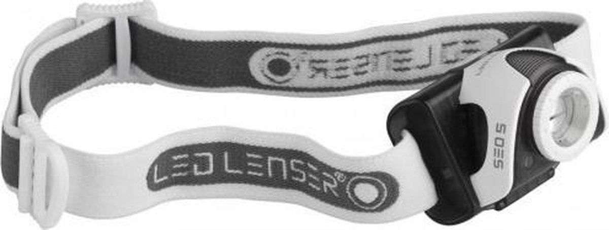 Led Lenser SEO5 hoofdlamp grijs
