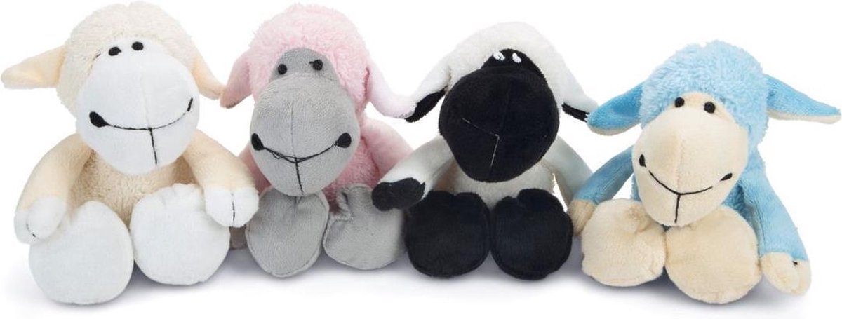 Plush dog toy sheep