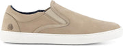 NoGRZ D.Bramante - Leren Slip-On sneakers heren - Taupe - Maat 40