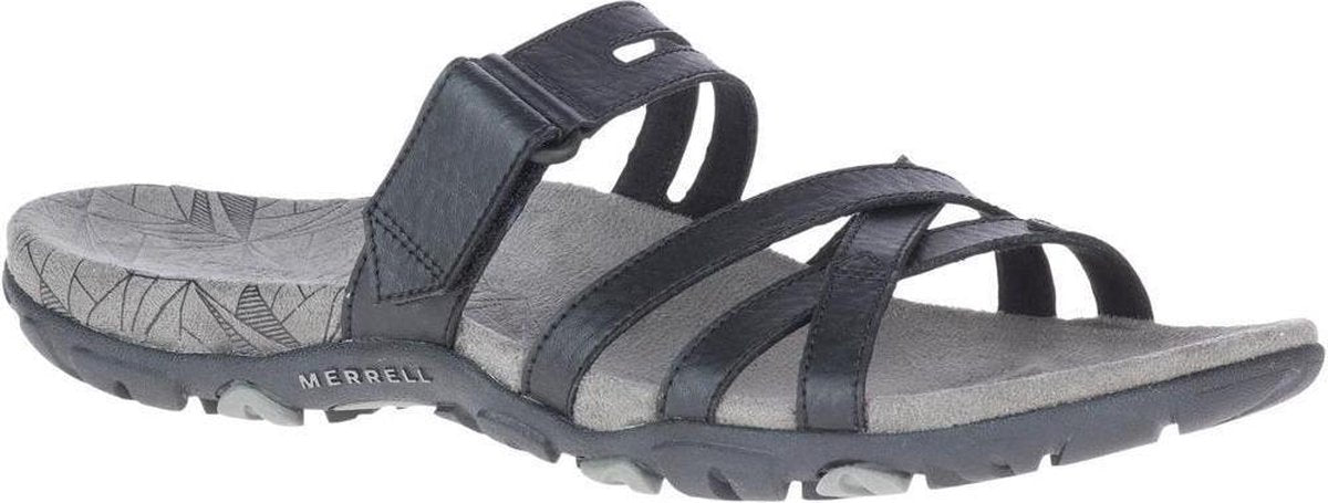 Merrell Sandspur Rose Slide Wandelsandalen Dames - Zwart - Maat 38