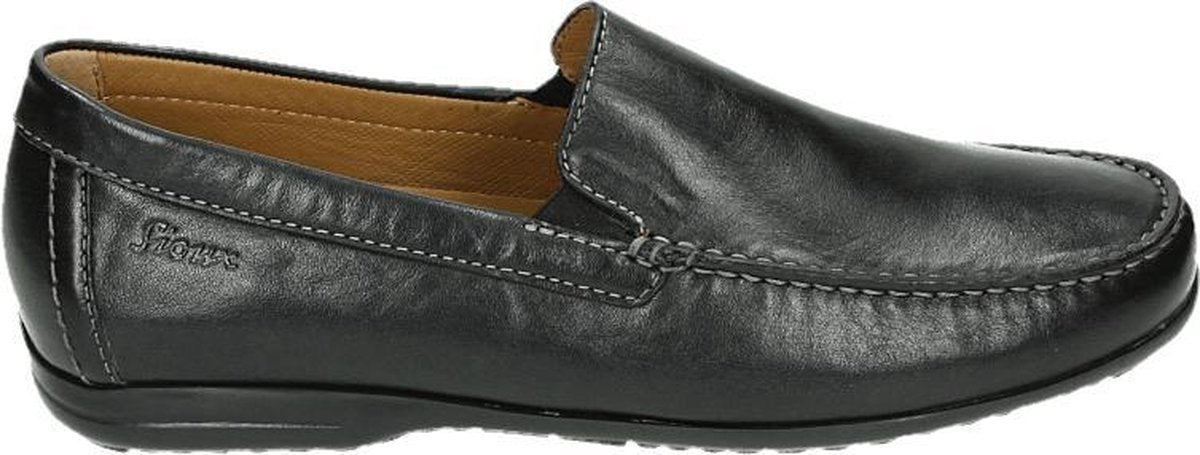 Sioux GION-H - Volwassenen Instappers - Kleur: Zwart - Maat: 41
