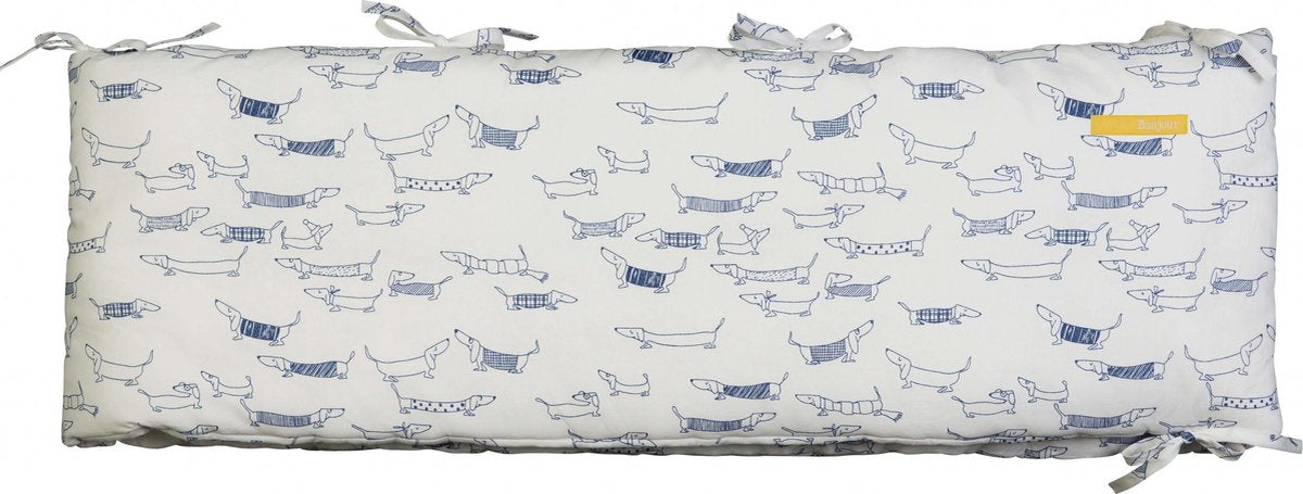 Pericles Boxbumper Hond 320 X 30 Cm Wit/blauw