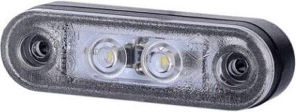 Zijmarkeringslicht 12/24V LED - Wit