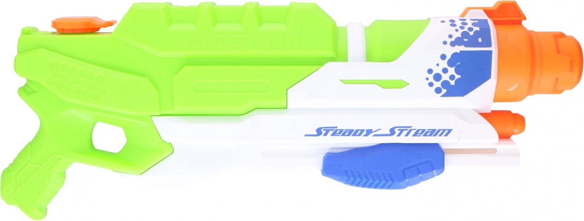 Waterzone Waterpistool steady stream 54 cm groen