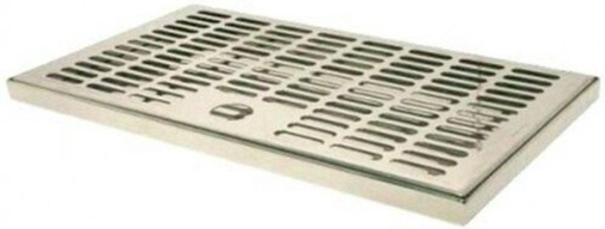 Lekbak roestvrij staal 300x180x20 mm
