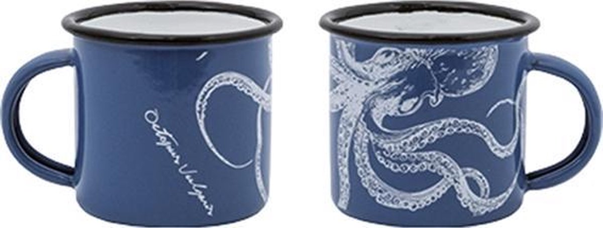 INKTVIS KLEINE EMAILLE BEKER - BATELA