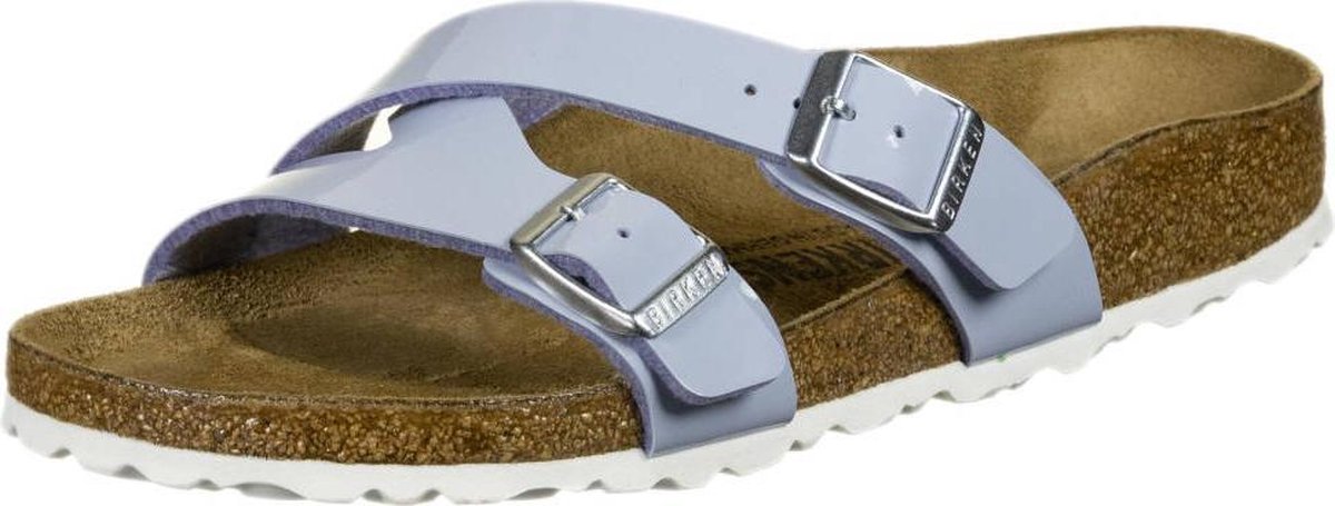 Birkenstock Yao Balance BF Patent Dove Blue Smal - maat 42