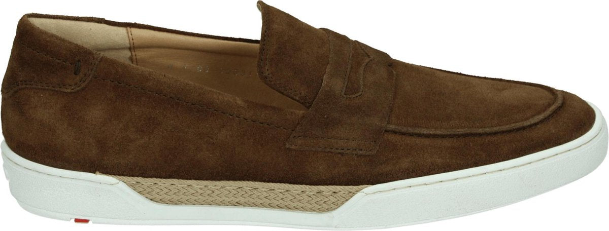 Lloyd Shoes 10-091-22 JARELL - Volwassenen Instappers - Kleur: Cognac - Maat: 44