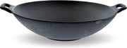 Gietijzeren Wokpan - 31cm - Zwart - Gietijzer - Wok - Alle Warmtebronnen
