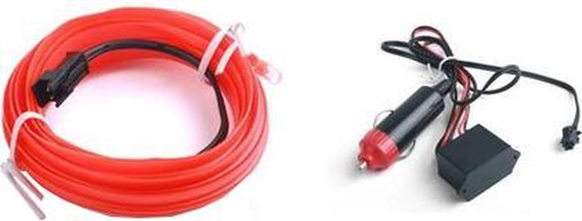 Auto sfeerverlichting pakket - Auto binnenverlichting - Rood